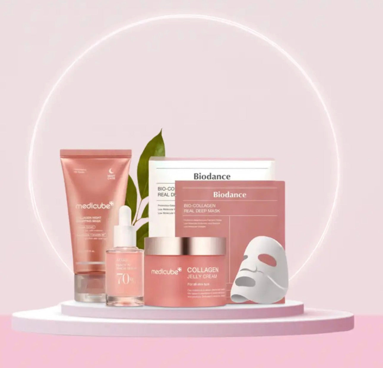 Pack Collagène : Medicube, Anua & Biodance : 5 Soins Réparateurs & Hydratants