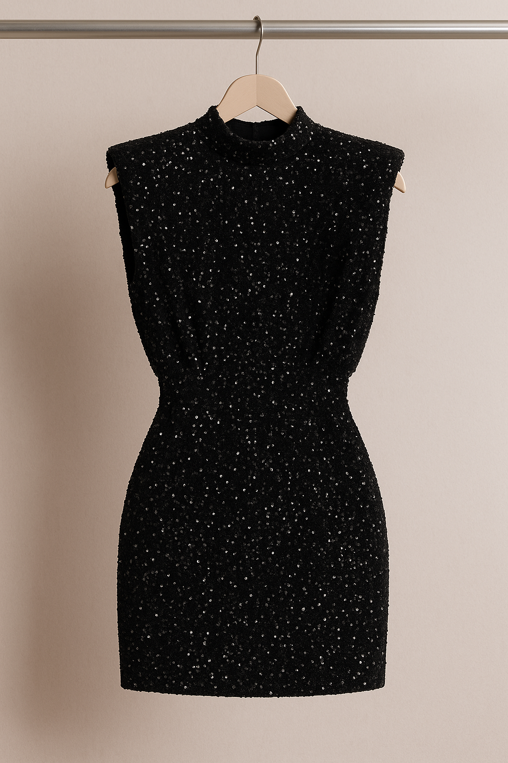 Robe élégante femme à paillettes